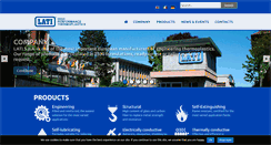 Desktop Screenshot of lati.com